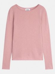 AUTHENTIC CASHMERE Kaszmirowy sweter "Epéna" w kolorze jasnoróżowym rozmiar: S. Różowe swetry AUTHENTIC CASHMERE, s, bez wzorów, z kaszmiru, bez ramiączek. Za 351.38 zł.