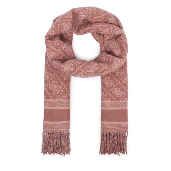 Szalik Guess. Czerwone szaliki Guess, z aplikacjami. Za 194.99 zł.