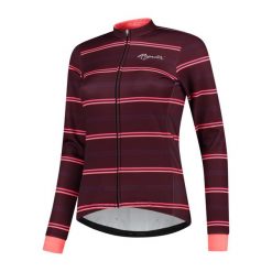 Bluza damska Rogelli Stripe. Brązowe bluzy Rogelli, bez wzorów, bez kaptura. Za 609.50 zł.