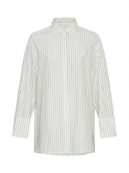 MOSS COPENHAGEN Koszula w kolorze białym rozmiar: XS/S. Białe koszule Moss Copenhagen, s, bez wzorów, bez kołnierzyka, bez ramiączek. Za 217.95 zł.
