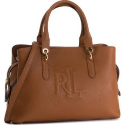 Torebka LAUREN RALPH LAUREN - Hayward 431752893002 Brown. Brązowe torebki klasyczne Lauren Ralph Lauren, bez wzorów, ze skóry, bez dodatków. Za 1,519.00 zł.