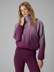 4F Kurtka przejściowa membrana 5000 damska - multikolor M. Brązowe kurtki 4f, m, bez wzorów, z materiału, bez kaptura. Za 349.99 zł.