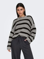 JDY Sweter w kolorze szarym rozmiar: L. Szare swetry JDY, l, bez wzorów, bez ramiączek. Za 114.44 zł.