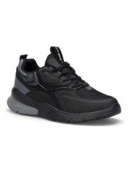 Trendyol Sneakersy w kolorze czarnym rozmiar: 42. Czarne trampki Trendyol, bez wzorów, bez zapięcia. Za 165.99 zł.