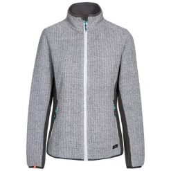 Bluza Polarowa Damska Liggins. Szare bluzy Trespass, na zimę, l, bez wzorów, z elastanu, bez kaptura. Za 209.99 zł.