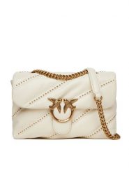 PINKO Torebka Love Puff Classic Cl PE 25 PLTT 100038 A26T Écru. Torebki klasyczne Pinko, bez wzorów, ze skóry, bez dodatków. Za 1,609.00 zł.