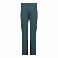Spodnie softshell damskie CMP Fonda Pant. Zielone spodnie sportowe CMP, na lato, bez wzorów, z softshellu, trekkingowe. Za 367.49 zł.