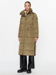ONLY Płaszcz zimowy 15294315 Brązowy Regular Fit. Brązowe płaszcze Only, na zimę, s, bez wzorów, z syntetyku, bez kaptura. Za 449.99 zł.