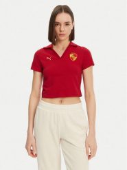 Puma Polo Harry Potter 630097 Czerwony Regular Fit. Czerwone koszulki polo Puma, xs, bez wzorów, z bawełny, bez kołnierzyka, bez ramiączek. Za 109.99 zł.