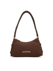 LOVE MOSCHINO Torebka JC4169PP1NLB0301 Brązowy. Brązowe torebki klasyczne Love Moschino, bez wzorów, ze skóry, bez dodatków. Za 769.99 zł.