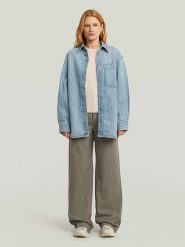 G-Star Dżinsy - Loose fit - w kolorze khaki rozmiar: W31/L/30. Brązowe jeansy G-Star, l, bez wzorów, z podwyższonym stanem. Za 234.97 zł.