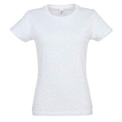 Koszulka Imperial Dla Kobiet. Szare bluzki SOL'S, s, bez wzorów, sportowe, bez kołnierzyka, bez ramiączek. Za 38.99 zł.