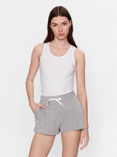 4F Top 4FSS23TTSHF581 Biały Regular Fit. Białe topy 4f, l, bez wzorów, z bawełny, bez kołnierzyka, bez ramiączek. Za 29.99 zł.