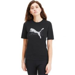 Koszulka Puma Nu-tility T-shirt, Kobiety. Czarne koszulki sportowe Puma, bez wzorów, z bawełny, bez ramiączek. Za 190.00 zł.