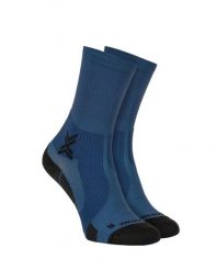 Skarpety X-Socks Run Perform Crew Blue Black. Czarne skarpety X Socks, bez wzorów. Za 78.00 zł.