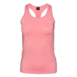 Tank Top Damski Bez Rękawów Hala. Czerwone topy Hi-tec, bez wzorów, bez kołnierzyka, bez ramiączek. Za 66.99 zł.