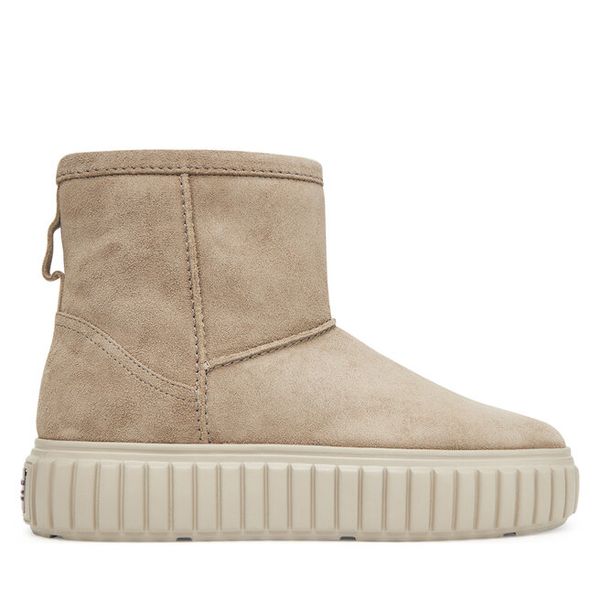 Botki Kennel & Schmenger. Szare botki Kennel + Schmenger, bez wzorów, bez obcasa, na płaskiej podeszwie, bez zapięcia. Za 1,299.00 zł.