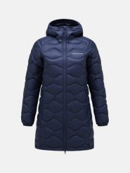 Kurtka narciarska damska Peak Performance Helium Down Parka. Niebieskie kurtki narciarskie Peak Performance, xs, z poliamidu, bez kaptura. Za 1,369.00 zł.