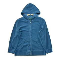 Second life - Bluza z kapturem z pełnym zamkiem dla kobiet - Jak nowy. Niebieskie bluzy RALPH LAUREN, bez wzorów, z kapturem. Za 105.71 zł.