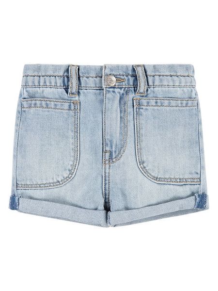 Levi's Kids Szorty dżinsowe w kolorze błękitnym rozmiar: 152. Niebieskie szorty Levi's Kids, bez wzorów, z bawełny. Za 86.99 zł.