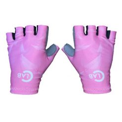 Różowe letnie rękawiczki kolarskie. Białe rękawiczki C-LAB, bez wzorów, sportowe. Za 142.00 zł.