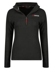 Maison Montaigne Bluza polarowa "Tumai" w kolorze czarnym rozmiar: XXL. Czarne bluzy Maison Montaigne, xxl, bez wzorów, z polaru, bez kaptura. Za 48.39 zł.