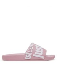 Just Cavalli Klapki 78RA3SZ1 ZS785 Różowy. Czerwone klapki Just Cavalli, bez wzorów, z tworzywa sztucznego, bez obcasa. Za 249.99 zł.
