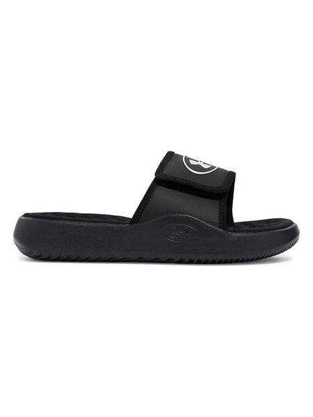Under Armour Klapki "Ignite Pro 8" w kolorze czarnym rozmiar: 39. Czarne klapki Under Armour, bez wzorów, z otwartym noskiem, bez obcasa. Za 146.63 zł.
