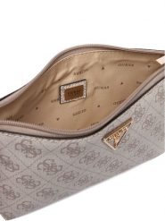 Guess Kosmetyczka Laurell II Slg SWSG74 59145 Beżowy. Brązowe kufry i kosmetyczki Guess, z aplikacjami, ze skóry, bez dodatków. Za 269.99 zł.