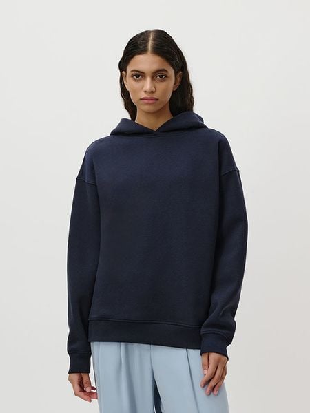 LeGer Bluza "Aylin" w kolorze granatowym rozmiar: 40. Niebieskie bluzy LeGer, bez wzorów, z kapturem. Za 159.95 zł.