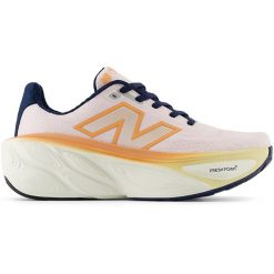 Buty damskie New Balance Fresh Foam x More v5 WMORLT5 – różowe. Czerwone obuwie sportowe New Balance, bez zapięcia, do biegania. Za 369.99 zł.