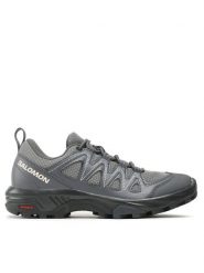 Salomon Trekkingi X Braze W 471802 20 V0 Szary. Szare obuwie sportowe Salomon, ze skóry, trekkingowe. Za 329.99 zł.