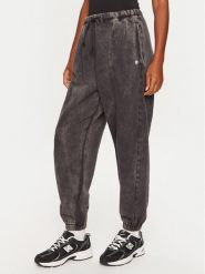 Deha Spodnie dresowe C12165 Czarny Loose Fit. Czarne spodnie dresowe Deha, m, bez wzorów, z bawełny. Za 489.99 zł.