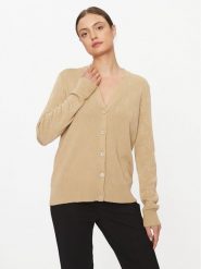 Lauren Ralph Lauren Kardigan 200916279001 Beżowy Regular Fit. Brązowe kardigany Lauren Ralph Lauren, l, bez wzorów, z wiskozy. Za 469.99 zł.