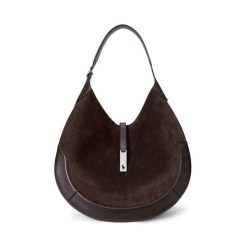 Torebka Polo Ralph Lauren. Brązowe shopper Polo Ralph Lauren, bez wzorów, bez dodatków. Za 3,599.00 zł.
