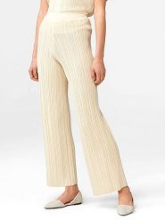 Orsay Spodnie w kolorze beżowym rozmiar: S. Brązowe spodnie materiałowe Orsay, na co dzień, s, bez wzorów, z materiału, z podwyższonym stanem. Za 69.91 zł.