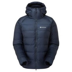 Damska kurtka z kapturem Montane Kamen. Niebieskie kurtki narciarskie Montane, l, bez wzorów, z materiału, z kapturem, narciarskie. Za 2,200.35 zł.