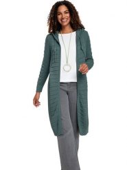 WITT WEIDEN Kardigan w kolorze zielonym rozmiar: 46. Zielone kardigany WITT WEIDEN, bez wzorów, ze splotem. Za 43.99 zł.