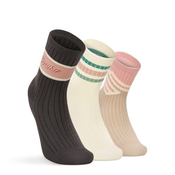 Ęce skarpetki bawełniane 3-pak Lifestyle Siroko Mini Club Pink. Czerwone skarpety SIROKO, bez wzorów, z bawełny. Za 64.00 zł.