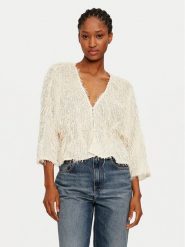 YAS Bluzka Isa 26034802 Écru Regular Fit. Bluzki YAS, l, bez wzorów, z syntetyku, bez kołnierzyka, bez ramiączek. Za 199.99 zł.