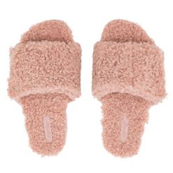 Kapcie kempingowe damskie Flip Flop Pool*Curly Velcro. Czerwone obuwie domowe Flip Flop, bez wzorów, bez zapięcia. Za 86.24 zł.
