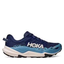 Buty do biegania Hoka. Niebieskie obuwie sportowe HOKA, bez zapięcia, do biegania. Za 619.99 zł.