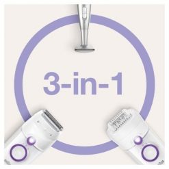 Braun Silk-épil 5 825 Power 28 pęset(y) Biały, Fioletowy. Depilatory Braun. Za 306.99 zł.