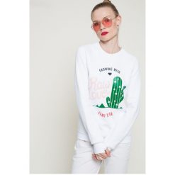 Femi Pleasure - Bluza BUTIA. Szare bluzy sportowe Femi Stories, l, z nadrukiem, z bawełny, bez kaptura. W wyprzedaży za 179.90 zł.