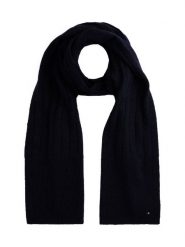 Tommy Hilfiger szalik z dzianiny z zawartością alpaki Kobiety Sztuczne włókno niebieski, ONE SIZE. Niebieskie szaliki TOMMY HILFIGER, na zimę, bez wzorów, z dzianiny, eleganckie. Za 259.95 zł.