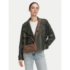 Torebka LOVE MOSCHINO. Brązowe torebki klasyczne Love Moschino, bez wzorów, bez dodatków. Za 919.99 zł.