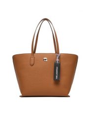 KARL LAGERFELD Torebka A4W30002 Brązowy. Brązowe torebki klasyczne KARL LAGERFELD, bez wzorów, ze skóry, bez dodatków. Za 799.99 zł.