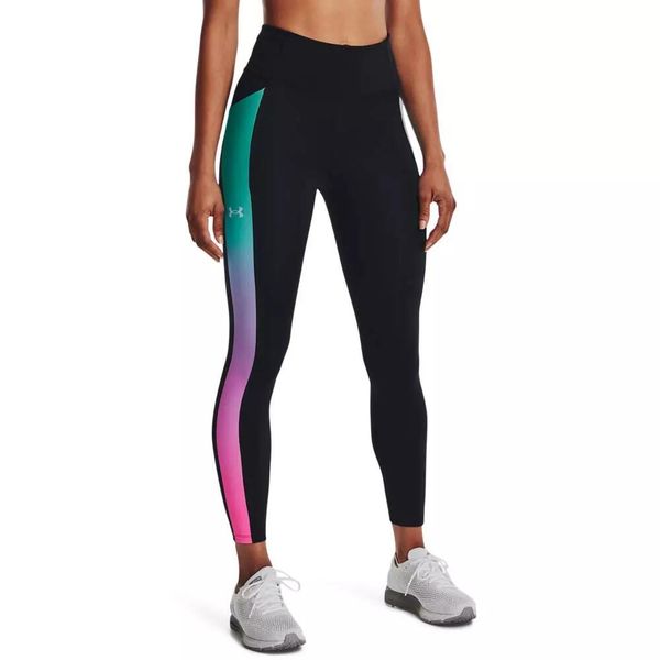 Legginsy damskie Under Armour SpeedPocket Ankle Tight. Czarne legginsy Under Armour, xs, bez wzorów, do biegania. Za 199.99 zł.