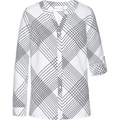 Torba "Myszka Miki" bonprix czarno-biały. Czarne bluzki bonprix, bez wzorów, bez dodatków. Za 69.99 zł.