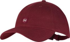 Czapka z daszkiem BUFF CHILL BASEBALL CAP. Czerwone czapki Buff, bez wzorów, z materiału. Za 124.90 zł.